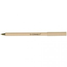 Q-Connect Recycled Medium Stick Pen Black