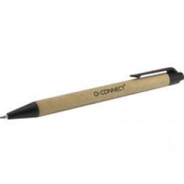 Q-Connect Recycled Retractable Medium Black