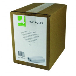 Q-Connect Fax Roll 210x30Mx25mm