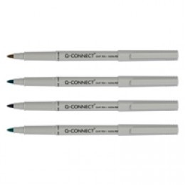 Q-Connect OHP Pen Non Permanent Medium Wlt4 Astd