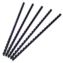 Q-Connect Binding Comb 6mm Black Pk100