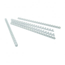 Q-Connect Binding Comb 12mm White Pk100