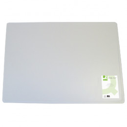 Q-Connect Desk Mat 400x530 Transparent