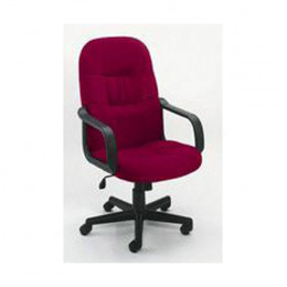 FF Jemini High Back Manager Chair Claret