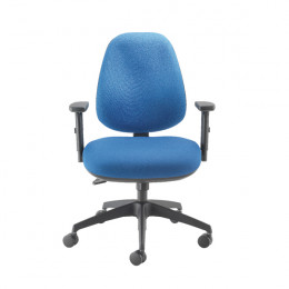 FF Cappela Radial Back Posture Chair Blue