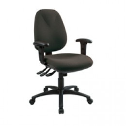 FF Cappela Radial Back Posture Chair Black