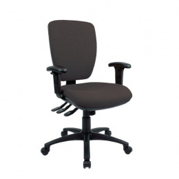 FF Cappela Sq Back Posture Chair Black