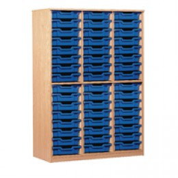 FF Jemini Open Storage Unit 48 Tray Bch