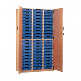 FF Jemini Storage Cupboard 60 Tray Bch