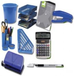 Q-Connect Desktop Starter Kit Blue