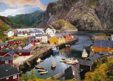 King Adult Nusfjord 1000Pce Assorted Pk12