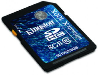 Kingston 8Gb Sdhc Class 10 Card