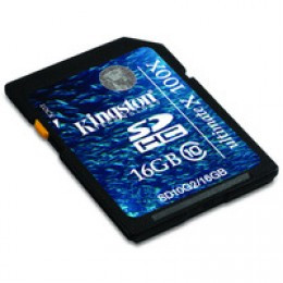 Kingston 16Gb Sdhc Class 10 Card