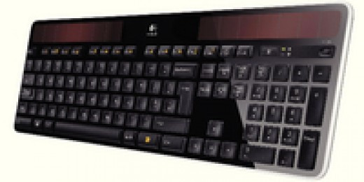 Logitech Wireless Solar Keybrd K750 Black