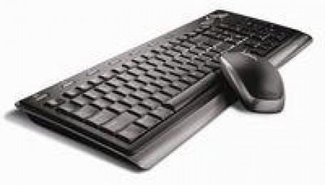 Labtec UltraFlat Wless Keybrd/Mouse Black