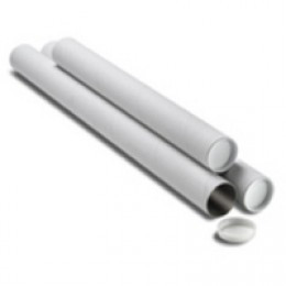 Flexocare Postal Tube 450x50mm White Pk10