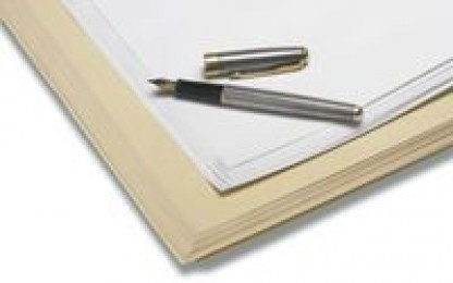 Blotting Paper 445x570mm Cream P12