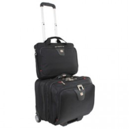 Gino Ferrari Madison Wheeled Case Black
