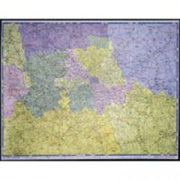 Map A-Z Postcode of Greater London