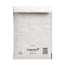Bubble Postal Bag SS White 180x260mm Pk100