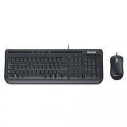 Microsoft Wired Dsktop 600 Keybd/Mse Black