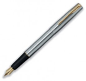Parker Frontier Fountain Pen Stainless Steel GT