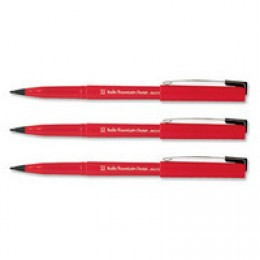 Pentel Italic Fountain Pen Black JM213