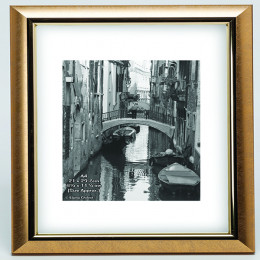 Photo Album Cert Frame A4 Satin Gold