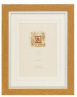 PAC Premier Certificate Frame Oak