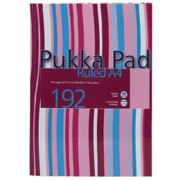 Pukka Pad C/Bound Book A4 Astd Stripe