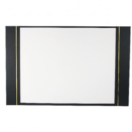 Blotter Military End Demy Black 211281