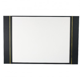 Blotter Military End H/Demy Black 215881