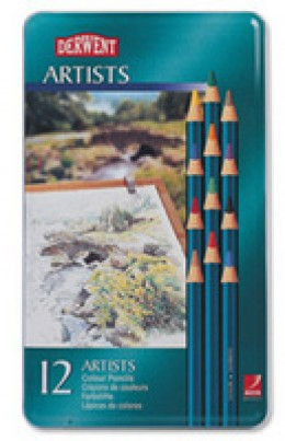 Derwent Artists Assorted Pk12 32092