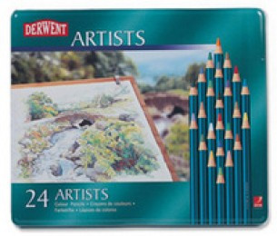 Derwent Artists Assorted Pk24 32093