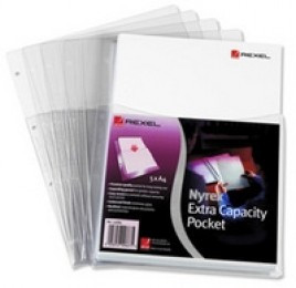 Rexel Extra Cap Pockets X2 Get One Free