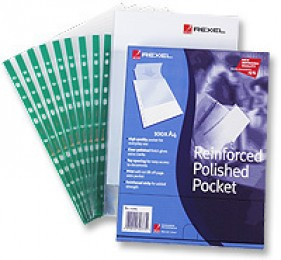 Rexel Polished Pockets X2 Get One Free