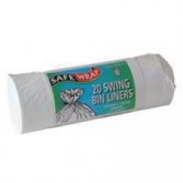 Swing Bin Liners Roll20 Pk24 Standard 0441