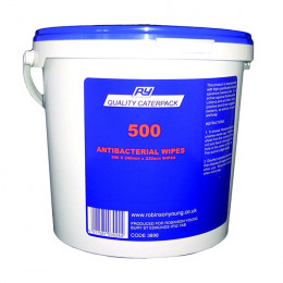 RY 500 Anti Bacterial Wipes 3898 Pk500