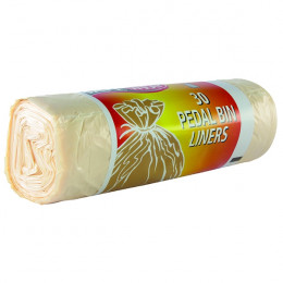 Pedal Bin Liners Roll 30 Pk4 Standard 0432