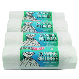Swing Bin Liners Roll 20 Pk4 Standard 0441
