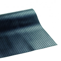 FD Ribbed 3mm Matting 900Mmx10M Black