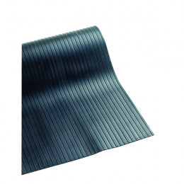 FD Ribbed 3mm Matting 1200Mmx10M Black