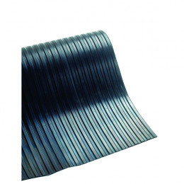 FD Ribbed 5mm Matting 900Mmx10M Black