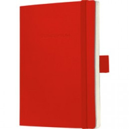 Sigel Notebook Squared 93x140x13mm Red