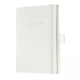 Sigel Notebook Lined 93x140x13mm White