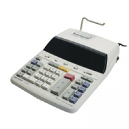 Sharp Fluorescent Display Print Calculator EL1607P