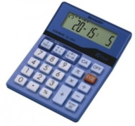 Sharp Drill Calculator Blue ELS-50BBL