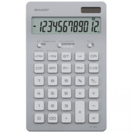 Sharp Design Calculator Silver EL-364BSL