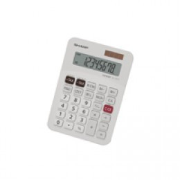 Sharp Desktop Calculator White EL-330FB