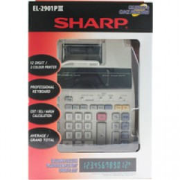 Sharp 12Digit Printing Calculator EL2901P